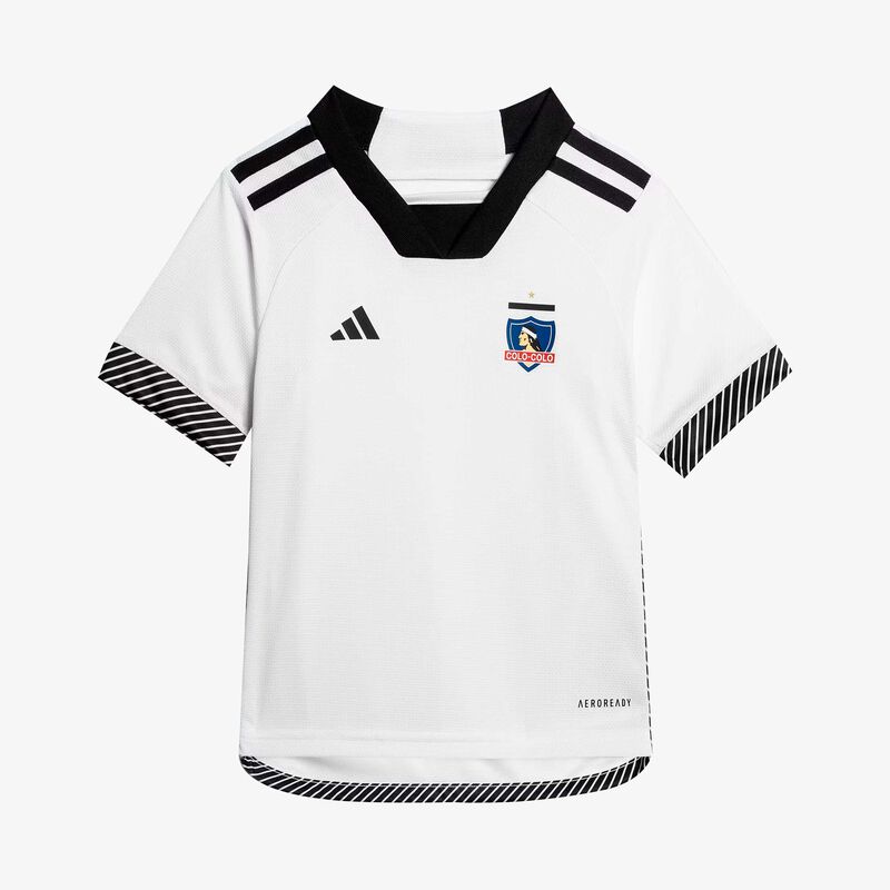 adidas Conjunto Local niño Colo-Colo 2024, BLANCO, hi-res image number null