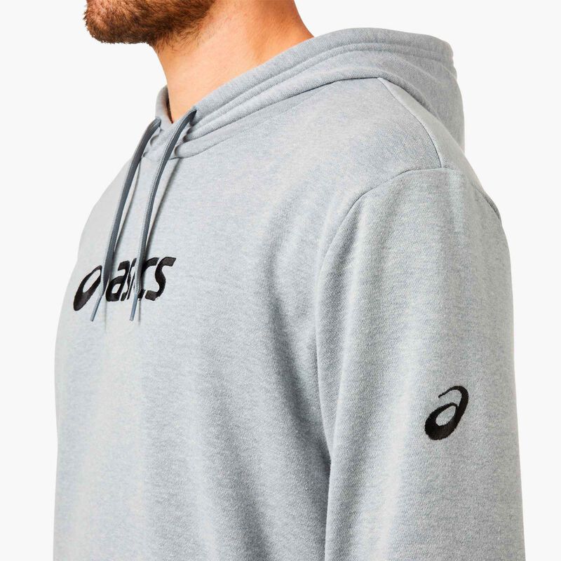 Asics Polerón Fleece Pullover, GRIS, hi-res image number null