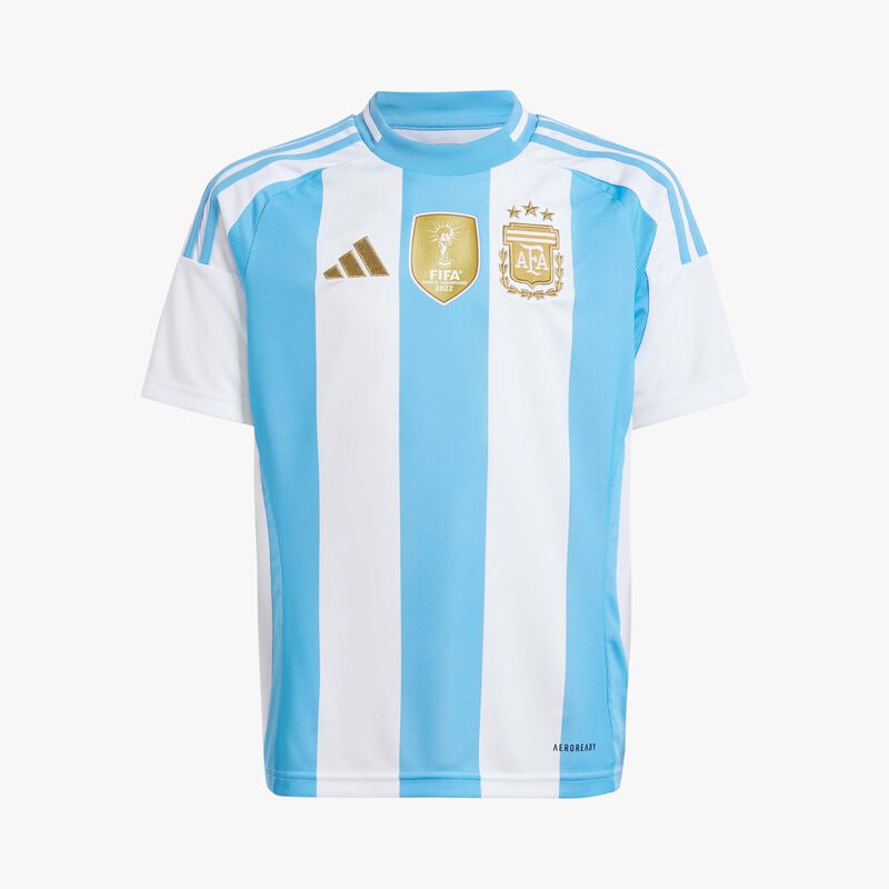 adidas Camiseta Local Selección Argentina 24 Niños, BLANCO, hi-res image number null