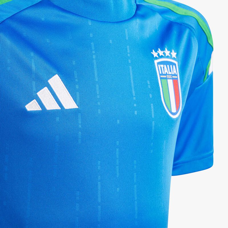 adidas Camiseta Local Italia 24 Niños, AZUL, hi-res image number null