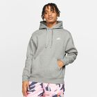 Nike Sportswear Club Fleece, Gris oscuro jaspeado/Plata mate/Blanco, hi-res