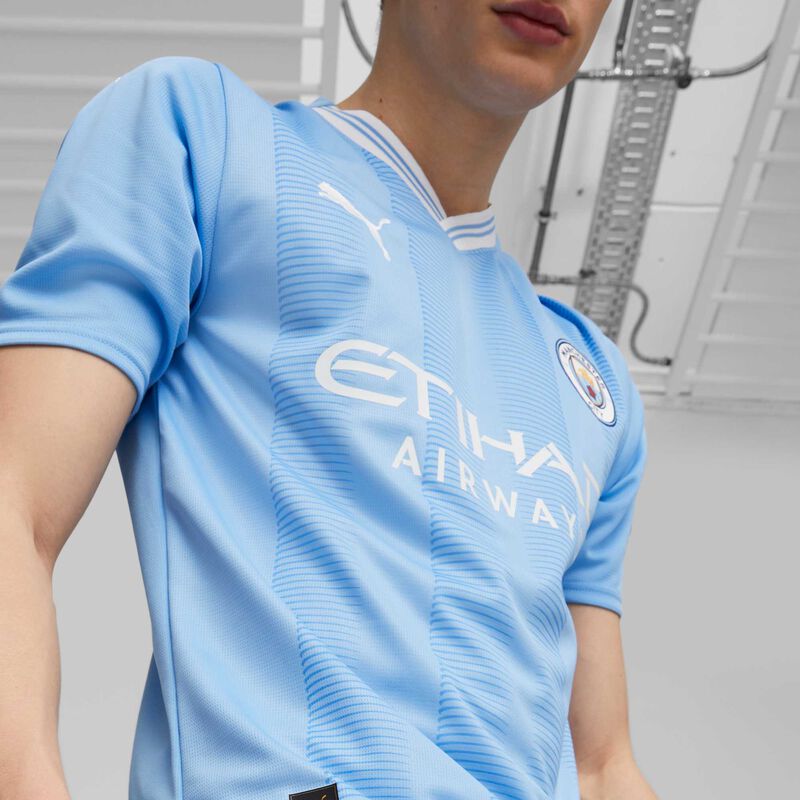 Puma Camiseta Manchester City Local 23/24, AZUL, hi-res image number null