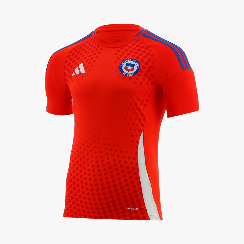 adidas Camiseta Local Chile 2024, ROJO, hi-res image number null