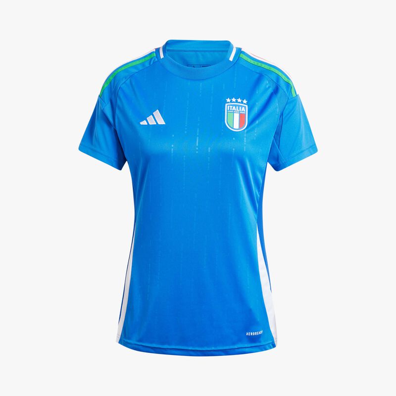 adidas Camiseta Local Italia 24, AZUL, hi-res image number null