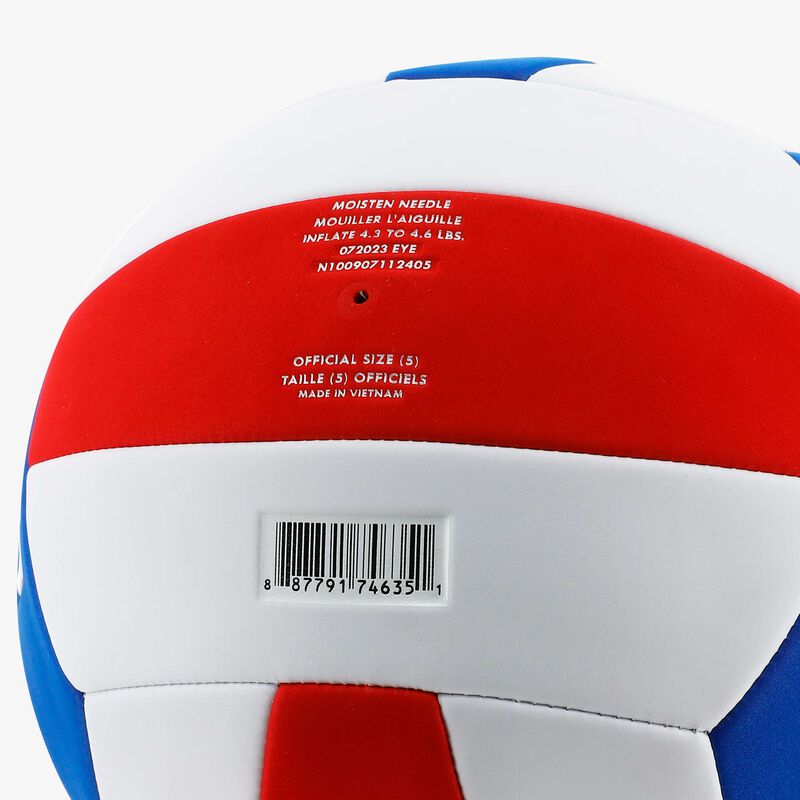 Nike Pelota de Voleibol All-Court 5, Blanco/Rojo universitario/Game Royal/Rojo universitario, hi-res image number null