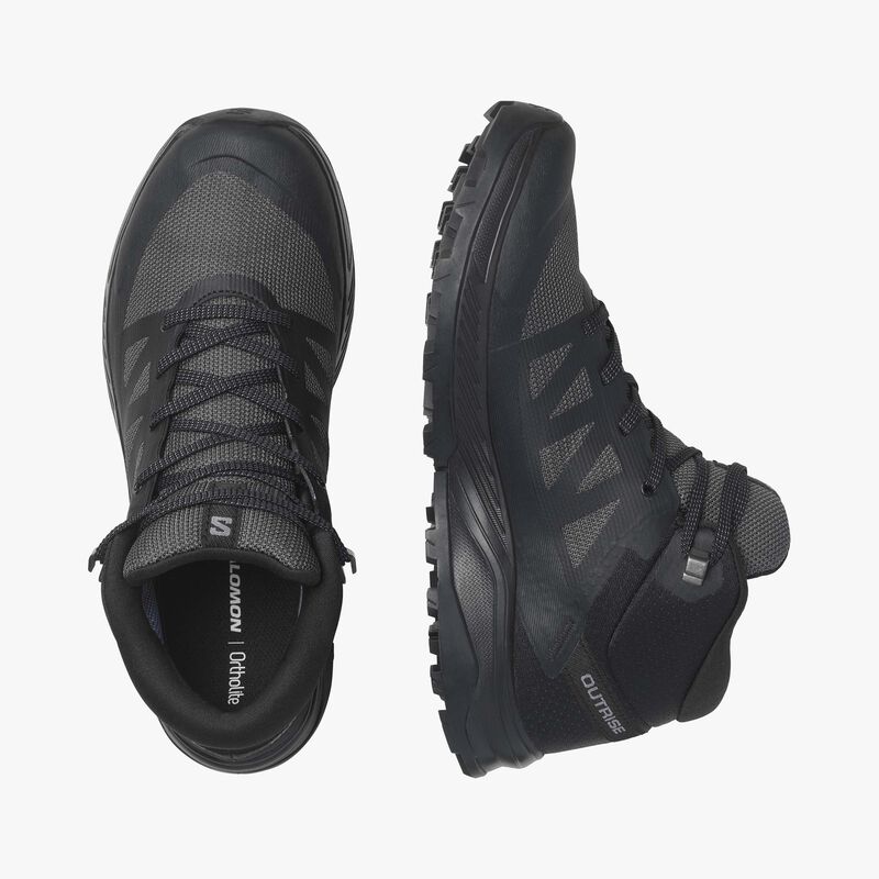 Salomon Zapatillas Outrise Mid Gtx, NEGRO, hi-res image number null