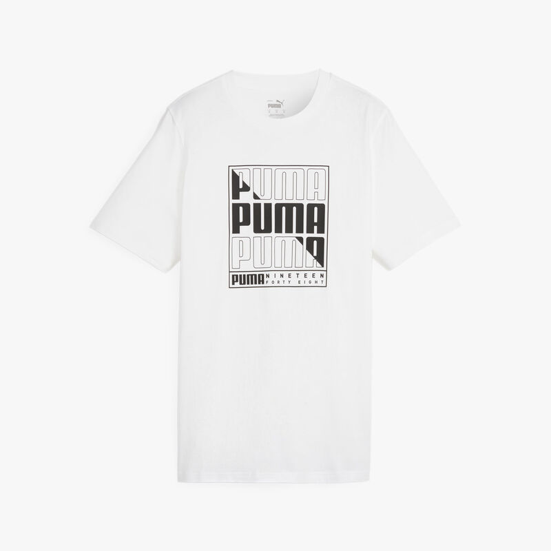 Puma Polera Graphics Box, BLANCO, hi-res image number null