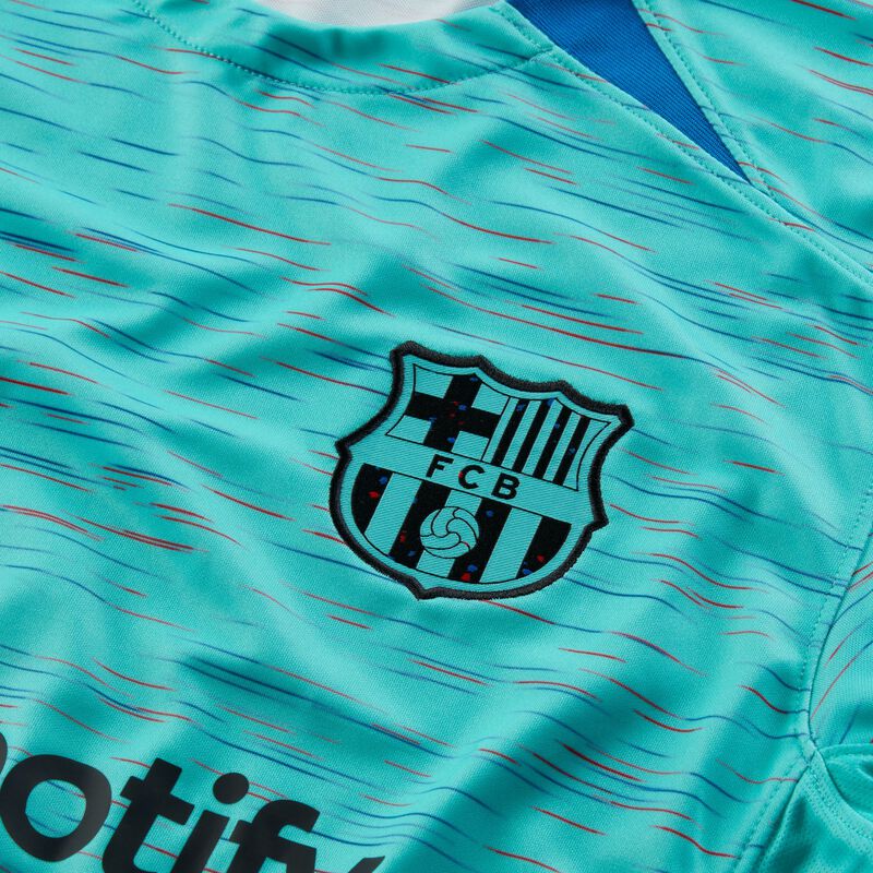 Nike FC Barcelona 2023/24 Stadium Third, Aguamarina claro/Azul royal/Rojo universitario/Negro, hi-res image number null