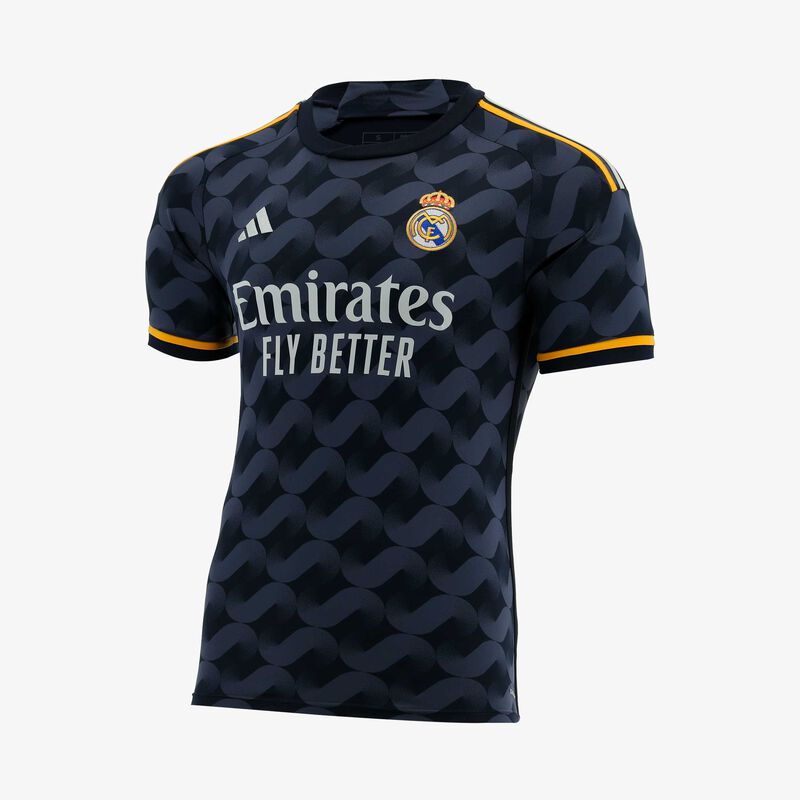 adidas Camiseta Visitante Real Madrid 23/24, NEGRO, hi-res image number null