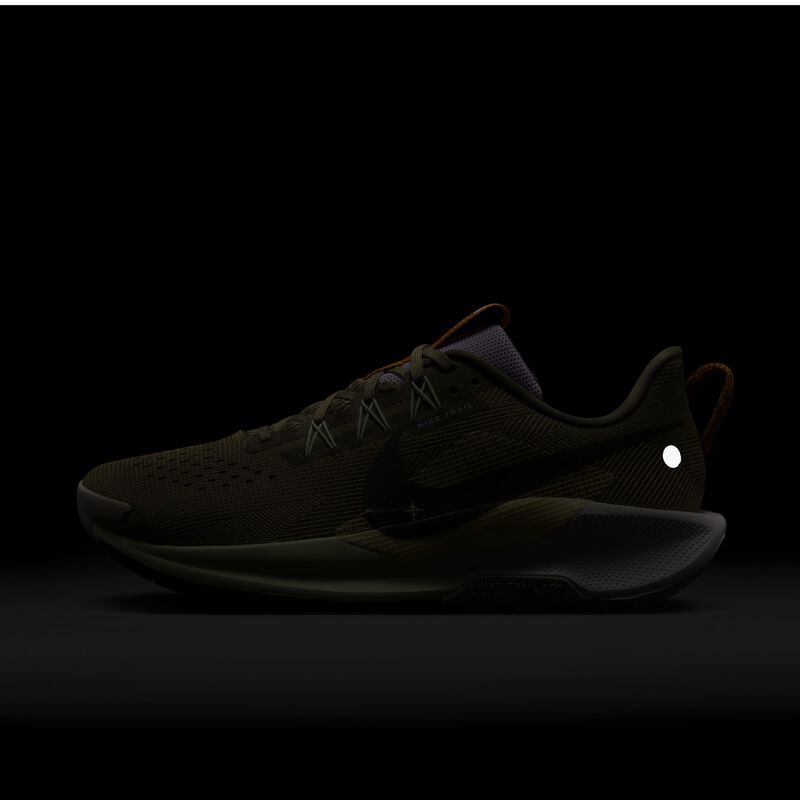 Nike ReactX Pegasus Trail 5, Oliva Mediano/Antracita-Oliva Neutro, hi-res image number null