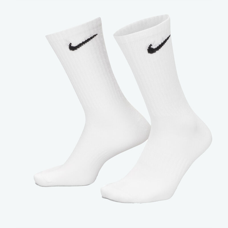 Nike Everyday Lightweight Largas 3 Pares, BLANCO, hi-res image number null