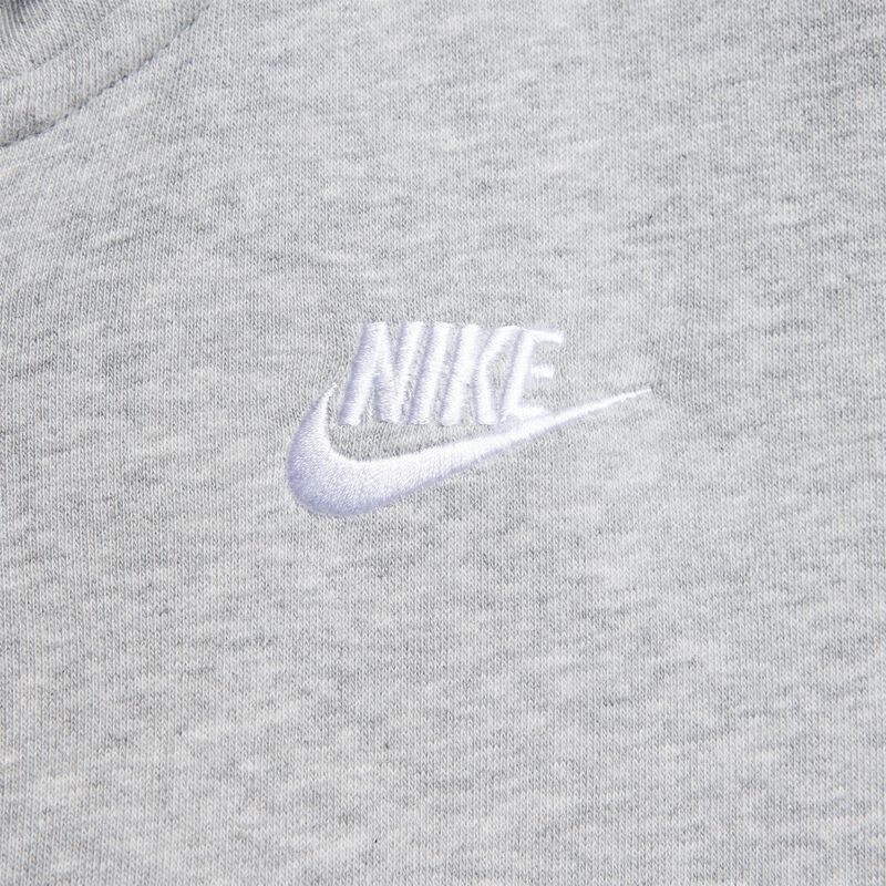 Nike Sportswear Club Fleece, Gris oscuro jaspeado/Blanco, hi-res image number null