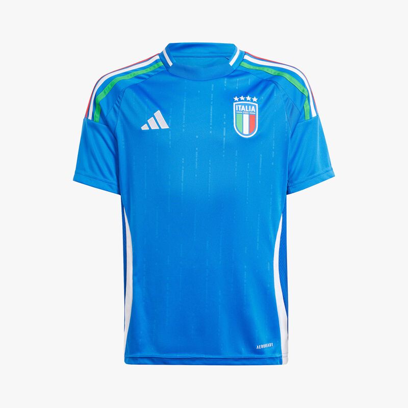 adidas Camiseta Local Italia 24 Niños, AZUL, hi-res image number null