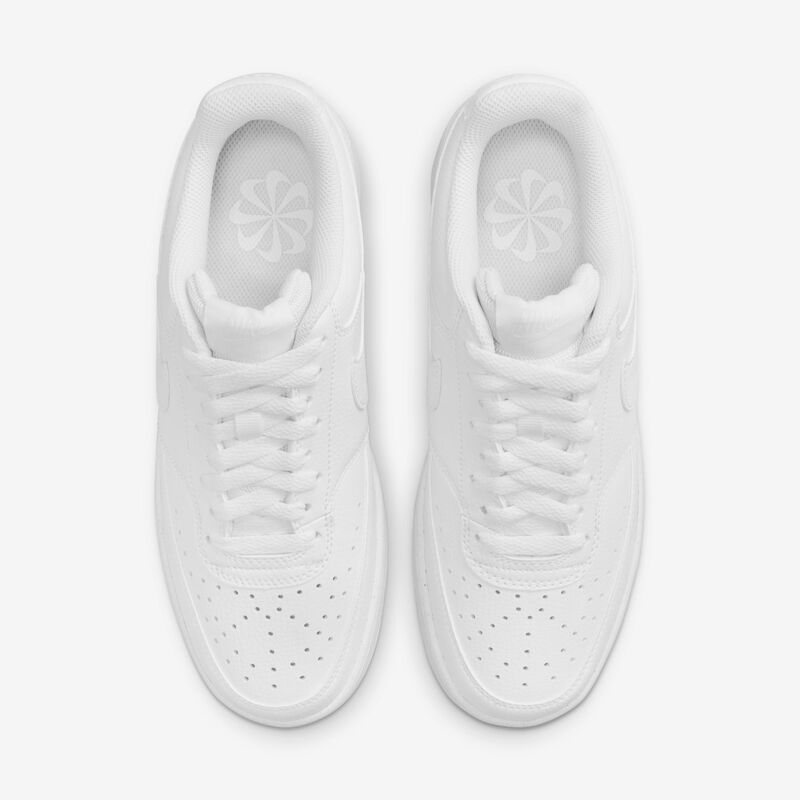 Nike Court Vision Low Next Nature, Blanco/Blanco-Blanco, hi-res image number null