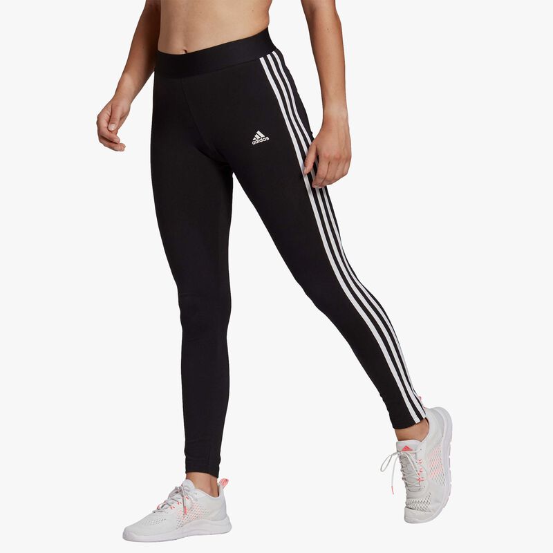 adidas Calzas Loungewear Essentials 3 Stripes, NEGRO, hi-res image number null