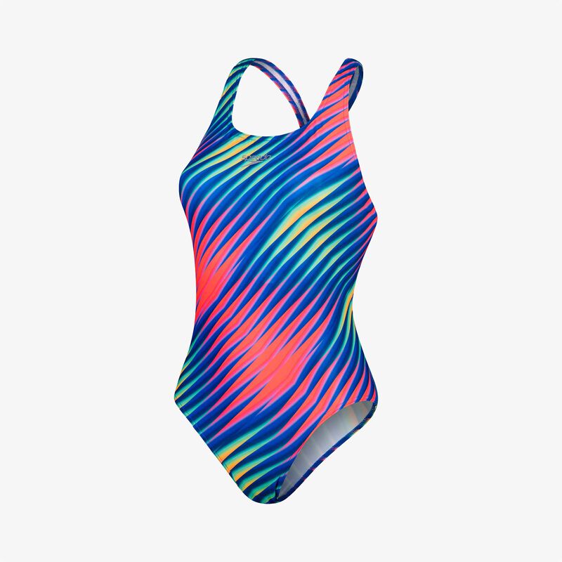 Speedo Traje de Baño Allover Digital Powerback, SURTIDO, hi-res image number null