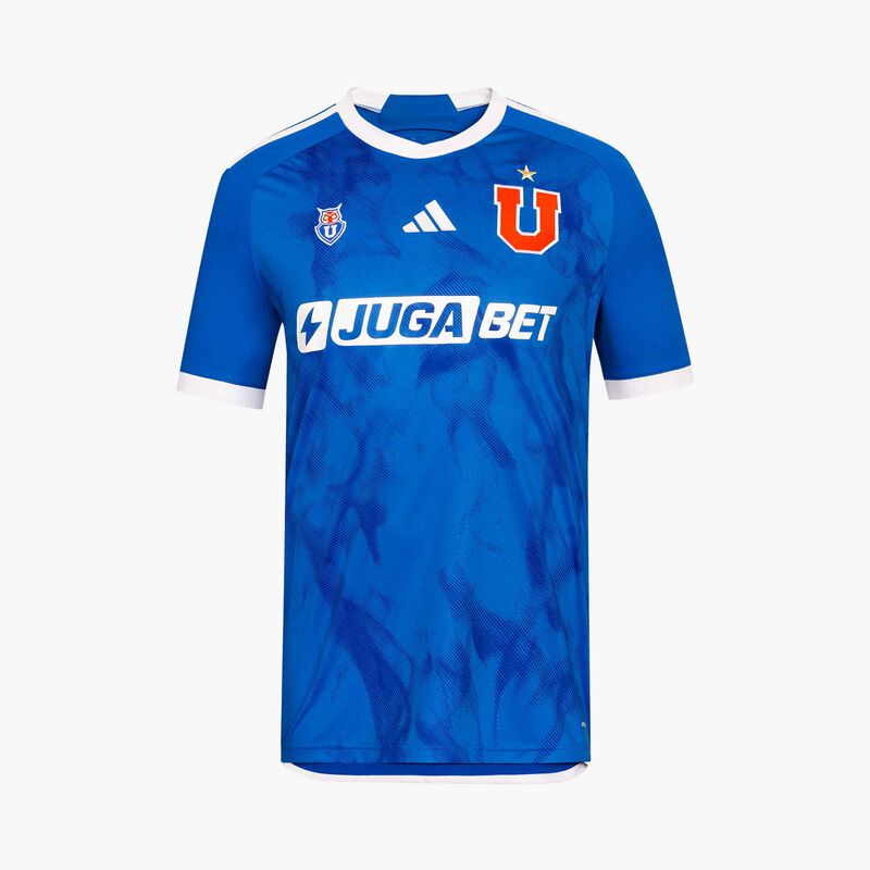 adidas Camiseta Local Universidad de Chile 2024, AZUL, hi-res image number null