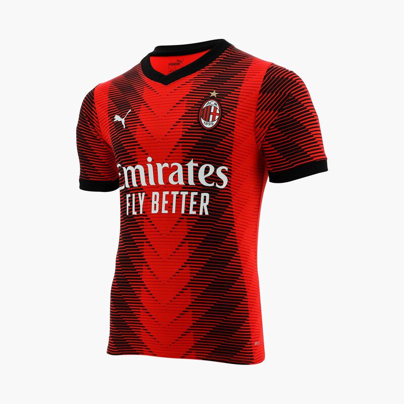 Puma Camiseta A.C. Milan Local 23/24, ROJO, hi-res image number null