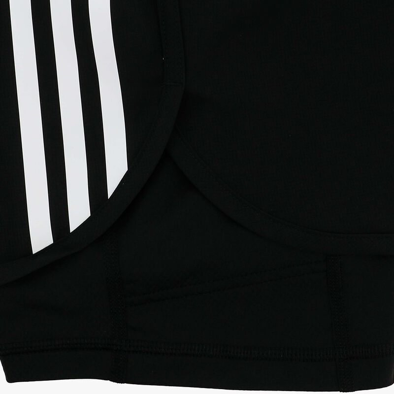 adidas Shorts Own the Run 2-in-1 3 Bandas, NEGRO, hi-res image number null