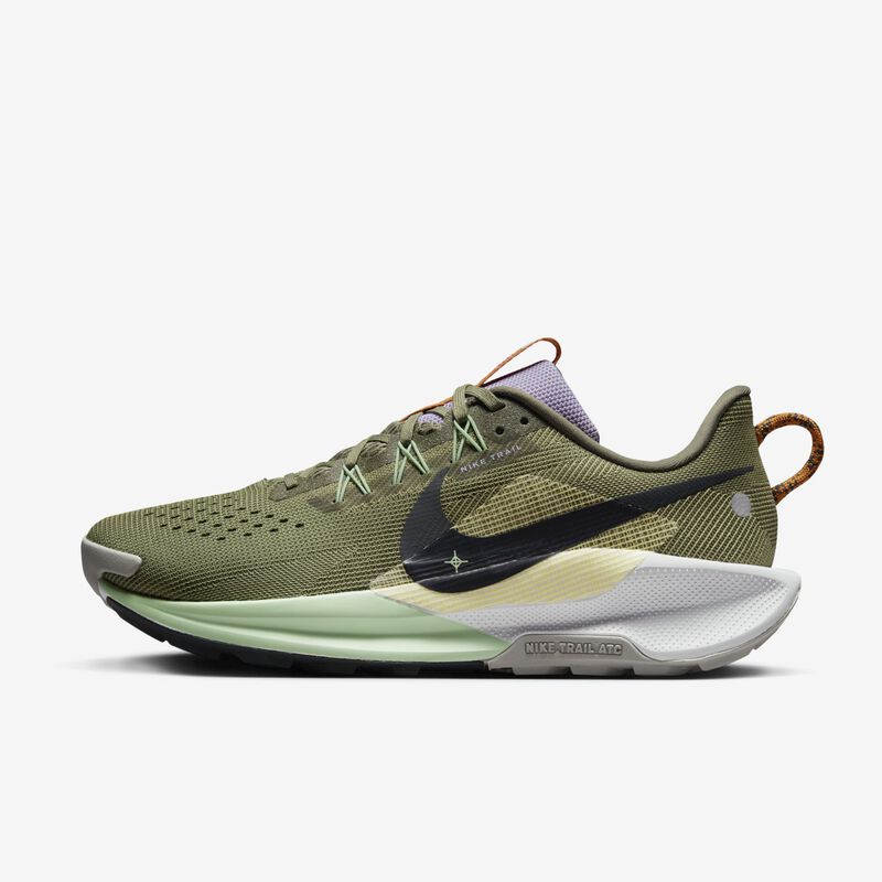 Nike ReactX Pegasus Trail 5, Oliva Mediano/Antracita-Oliva Neutro, hi-res image number null