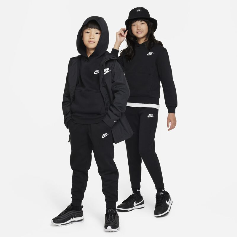 Nike Sportswear Club Fleece, Negro/Blanco, hi-res image number null