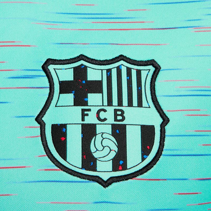 Nike FC Barcelona 2023/24 Stadium Third, Aguamarina claro/Azul royal/Rojo universitario/Negro, hi-res image number null