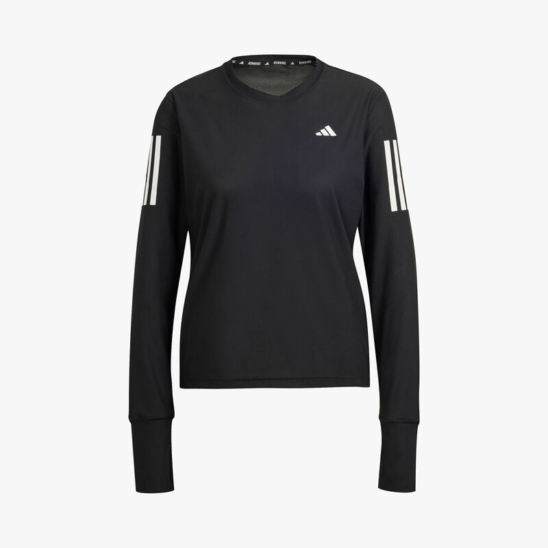 adidas Polera Own The Run, NEGRO, hi-res image number null