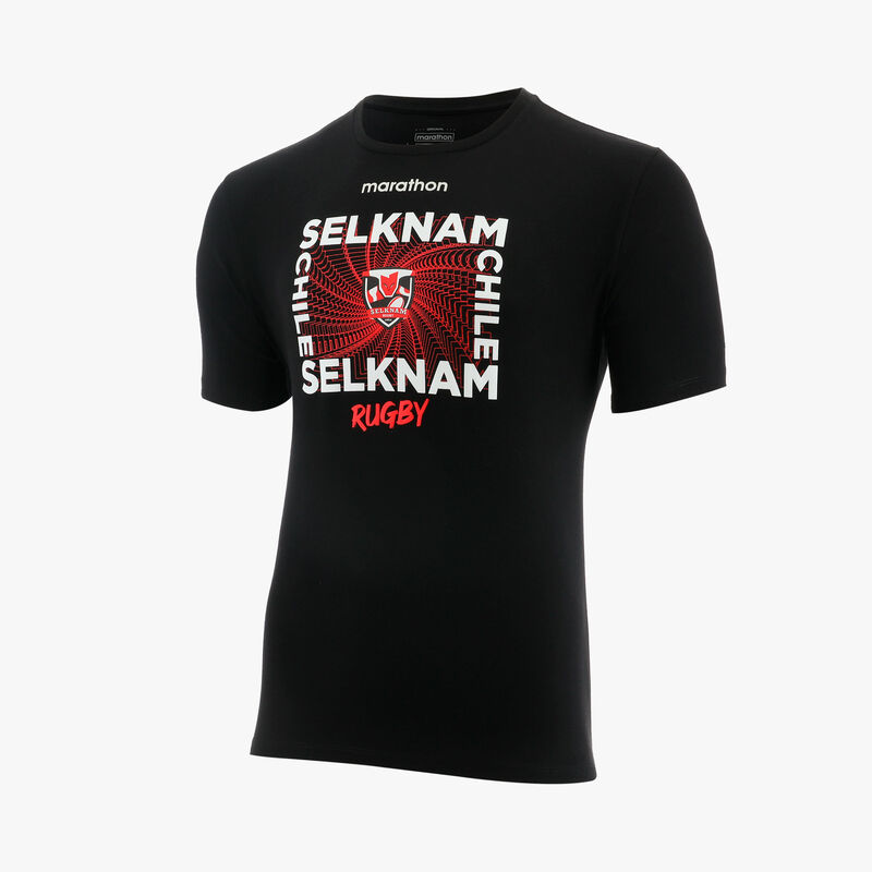 Polera Hincha Selknam Rugby, NEGRO, hi-res image number null