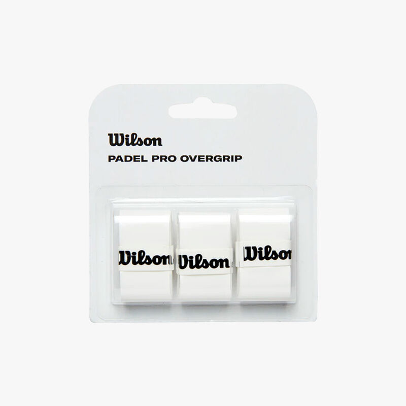 Wilson Pro Overgrip Pádel Pack x 3, BLANCO, hi-res image number null