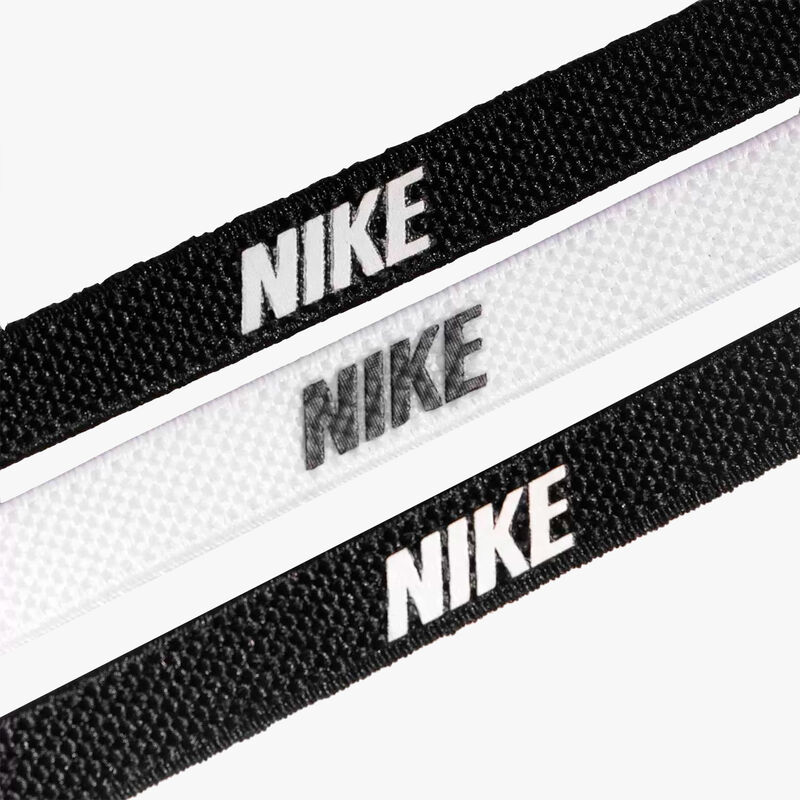 Nike Elastic Hairbands 2.0 Pack x 3, NEGRO, hi-res image number null