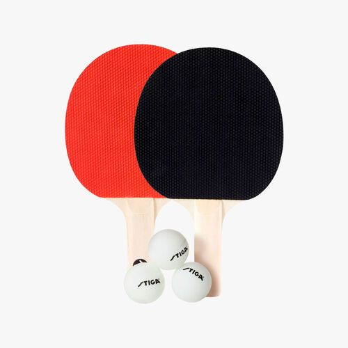 Stiga Set de Ping Pong Classic (2 paletas + 3 pelotas)