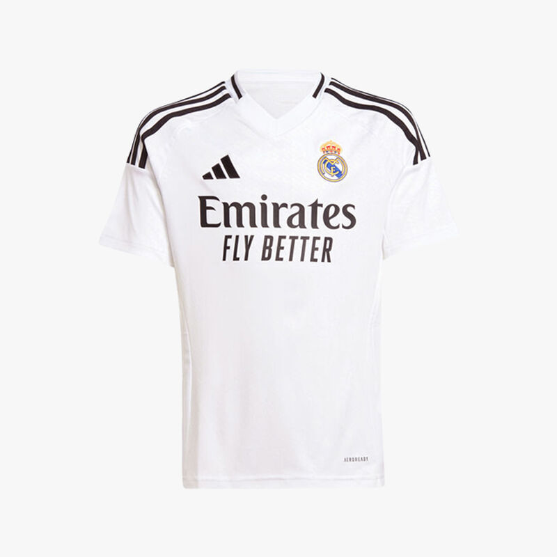adidas Camiseta Uniforme Local Real Madrid 24/25 Niños, BLANCO, hi-res image number null