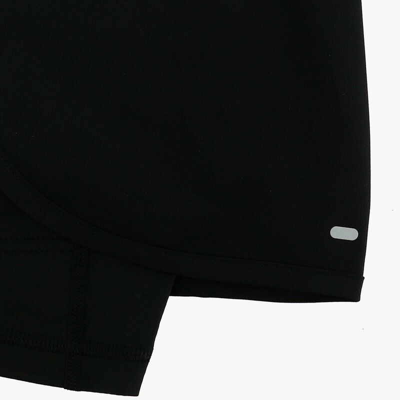 adidas Shorts Own the Run 2-in-1 3 Bandas, NEGRO, hi-res image number null