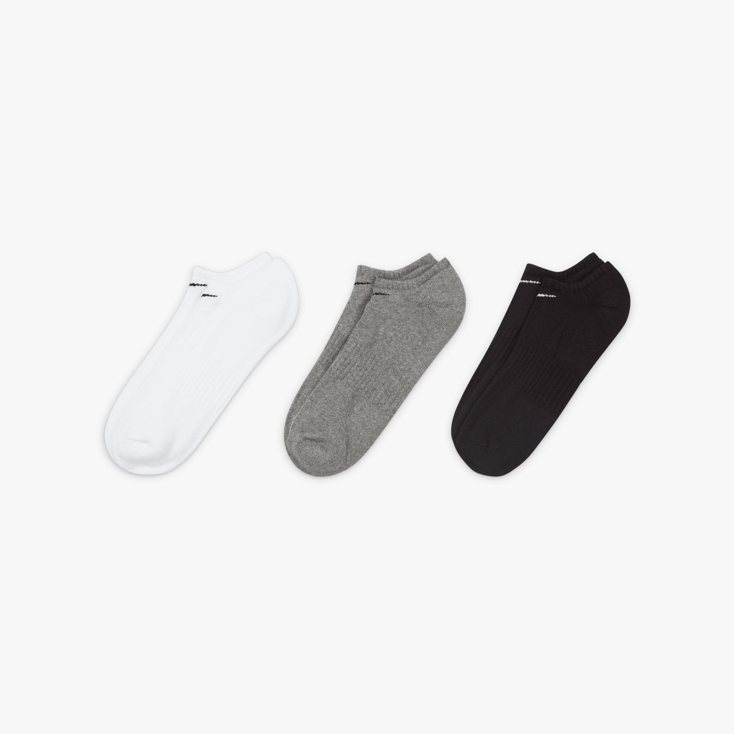 Nike Everyday Cushioned Invisibles 3 Pares, SURTIDO, hi-res