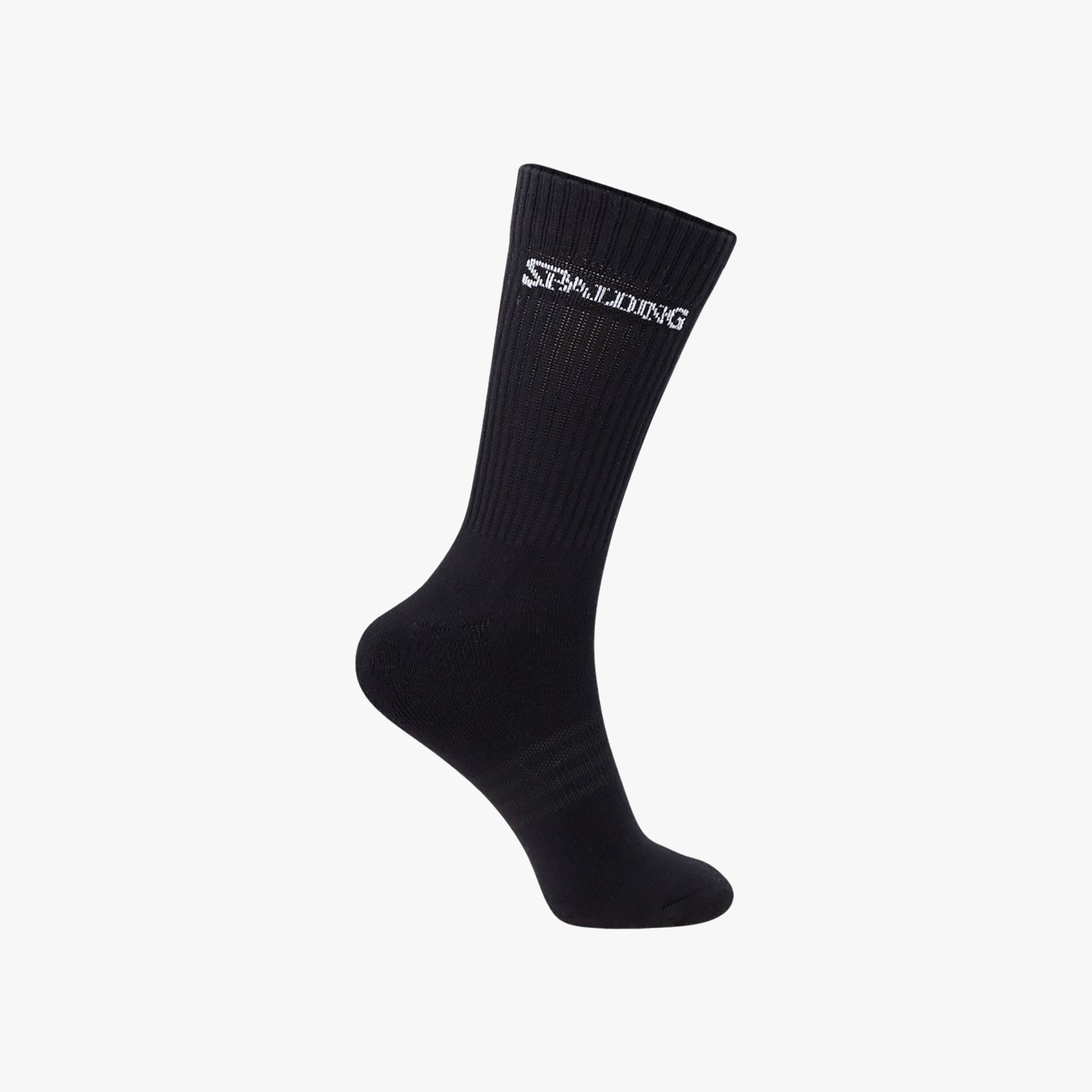 Spalding Calcetines Largos 1 Par, NEGRO, hi-res