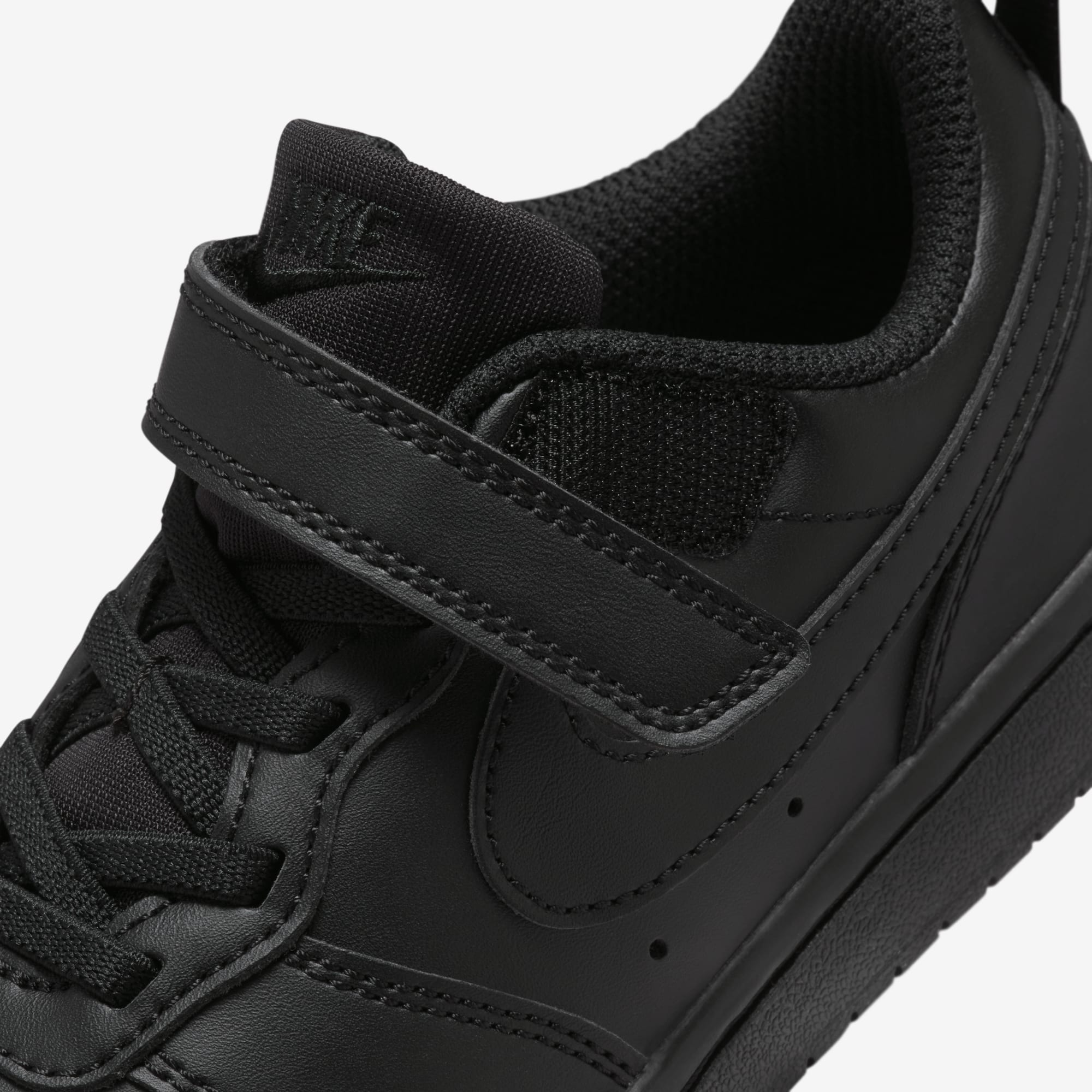 Nike Court Borough Low Recraft, NEGRO, hi-res