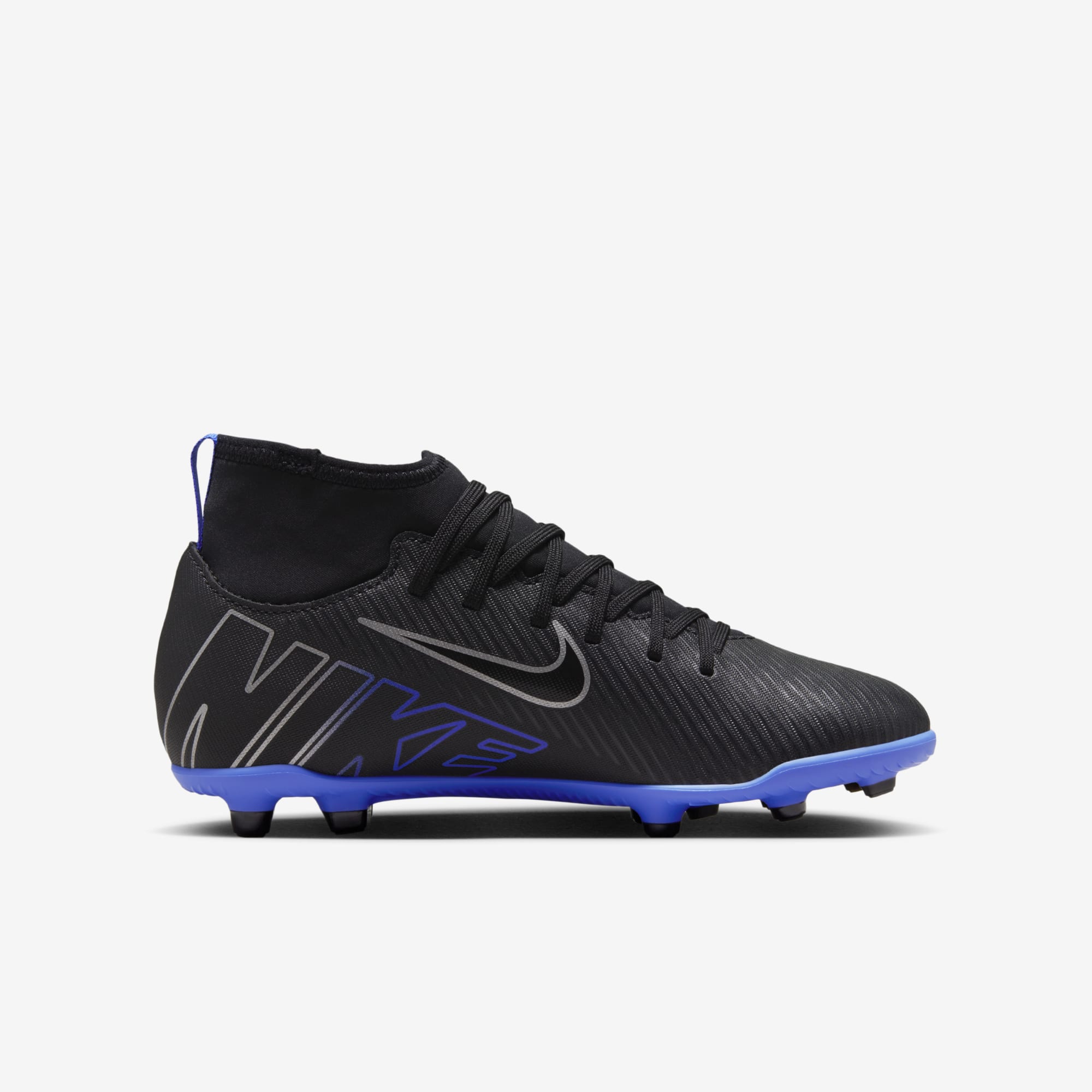 Nike Jr. Mercurial Superfly 9 Club, NEGRO, hi-res