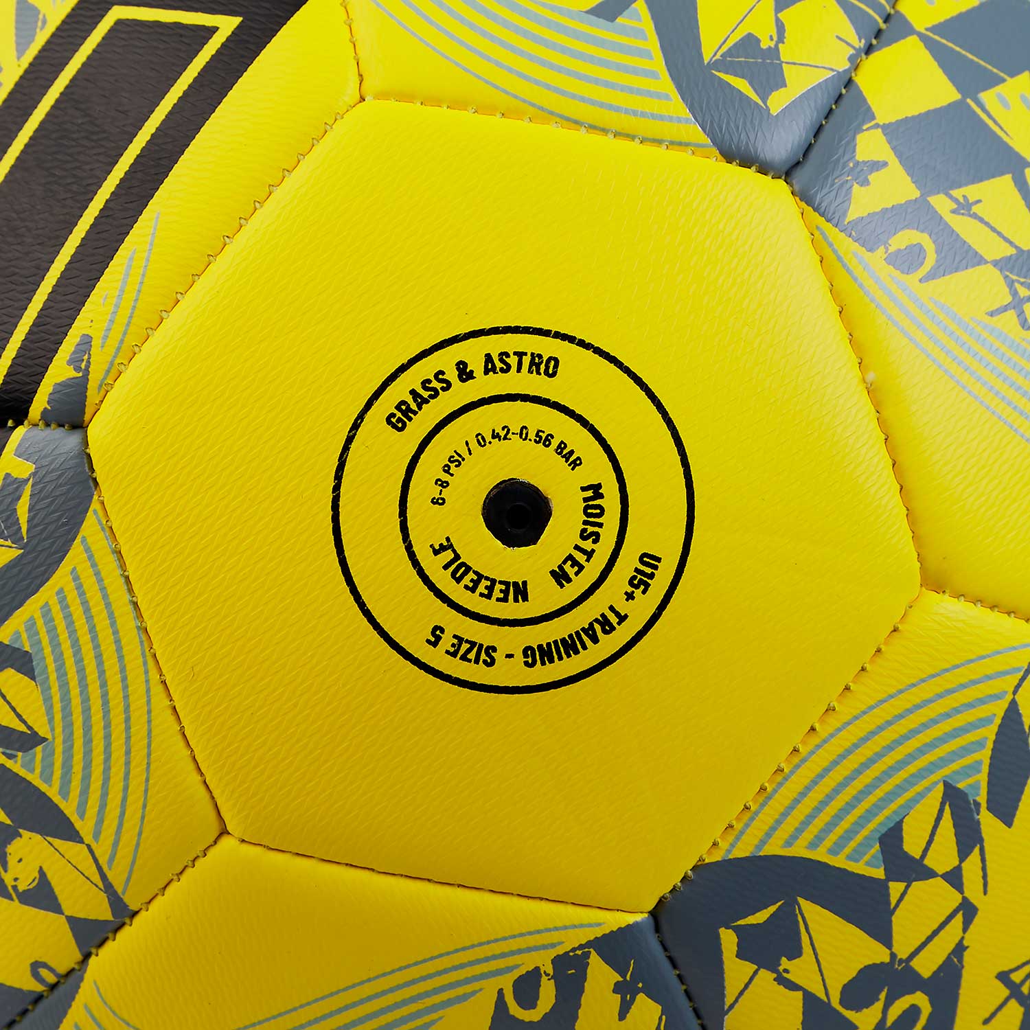 Mitre Pelota de Fútbol Calcio One 24, AMARILLO, hi-res