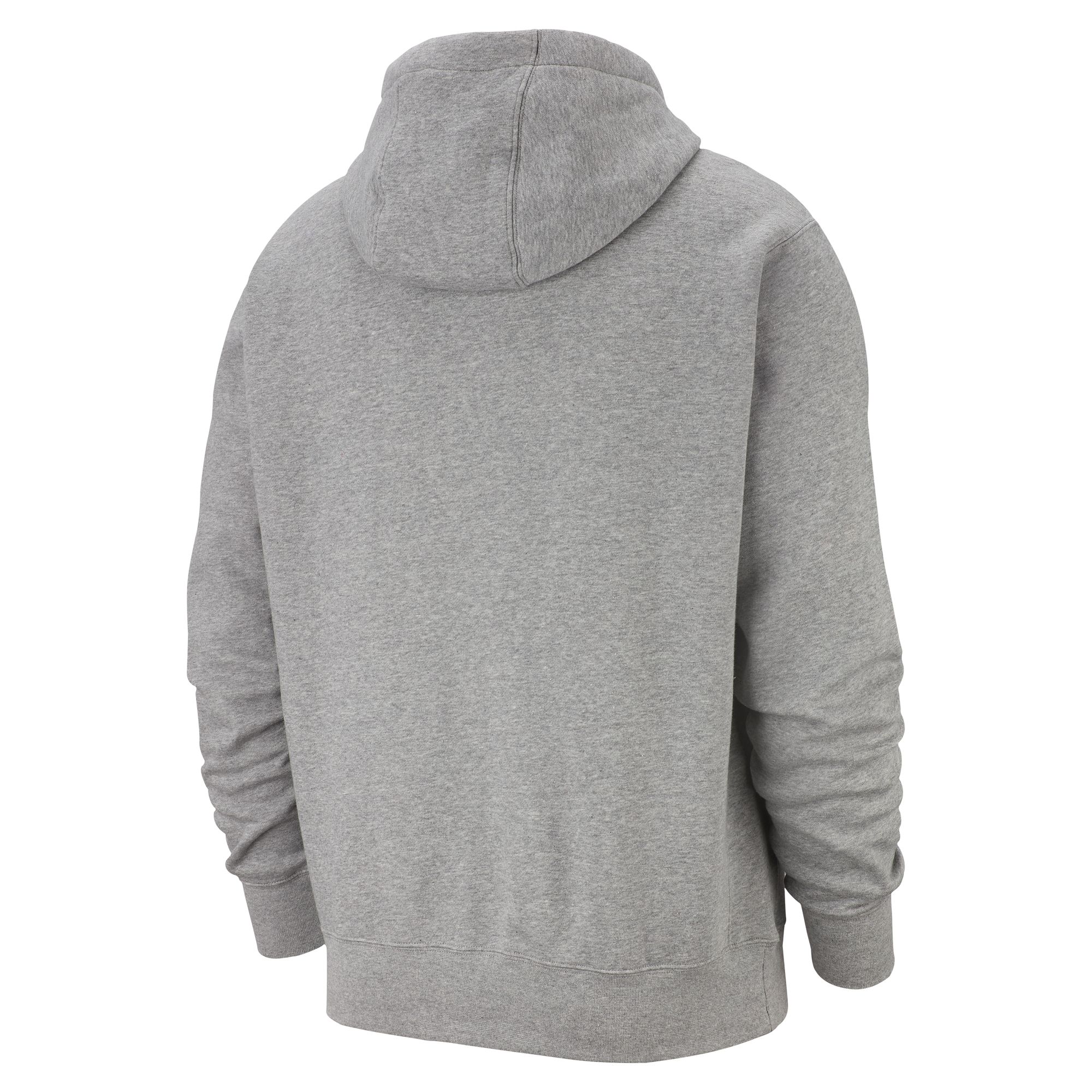 Nike Sportswear Club Fleece, Gris oscuro jaspeado/Plata mate/Blanco, hi-res