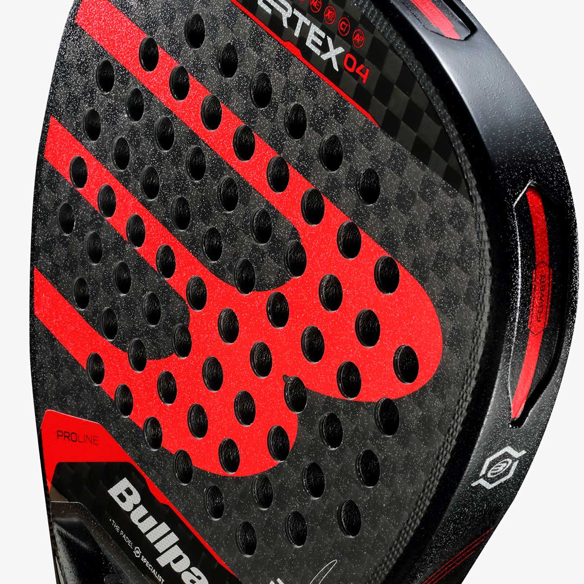 Bullpadel Pala de Pádel Vertex04, NEGRO, hi-res