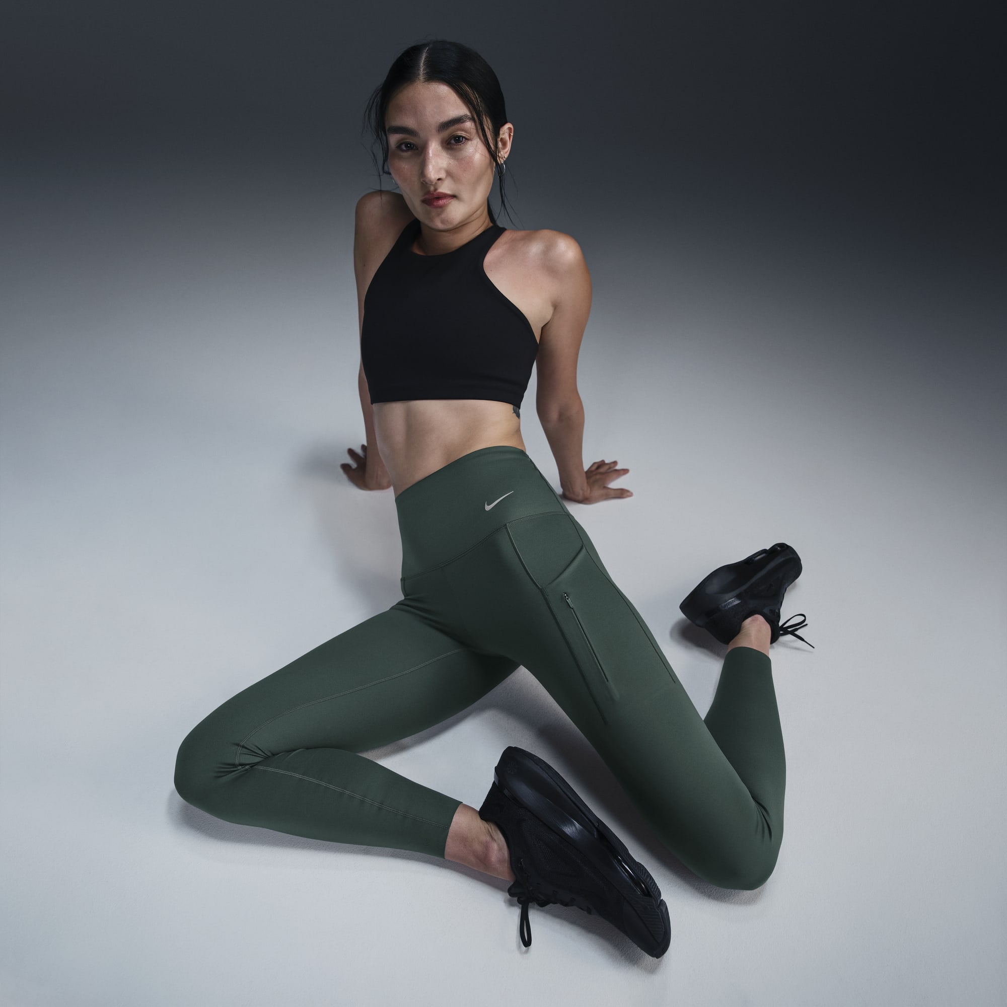 Nike Go, VERDE, hi-res