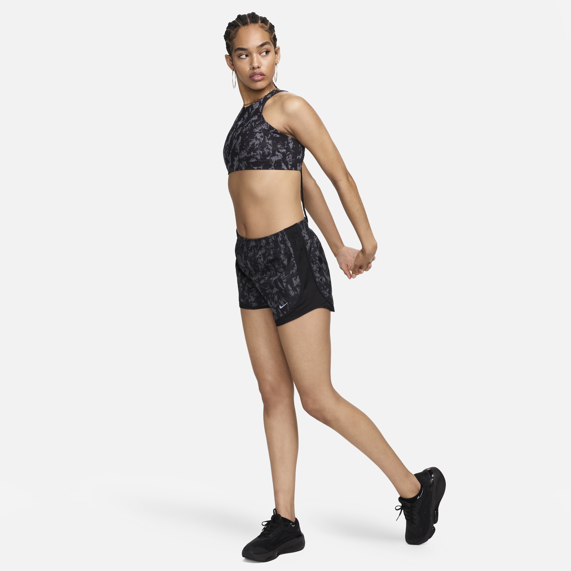 Nike One Strappy Back, NEGRO, hi-res