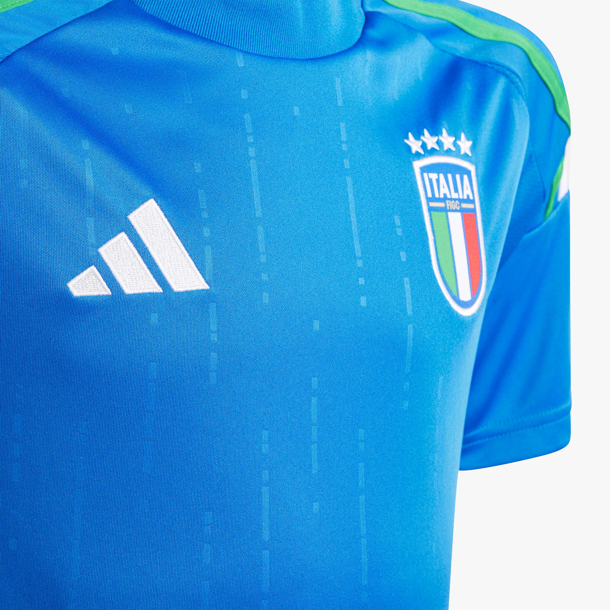 adidas Camiseta Local Italia 24 Niños, AZUL, hi-res