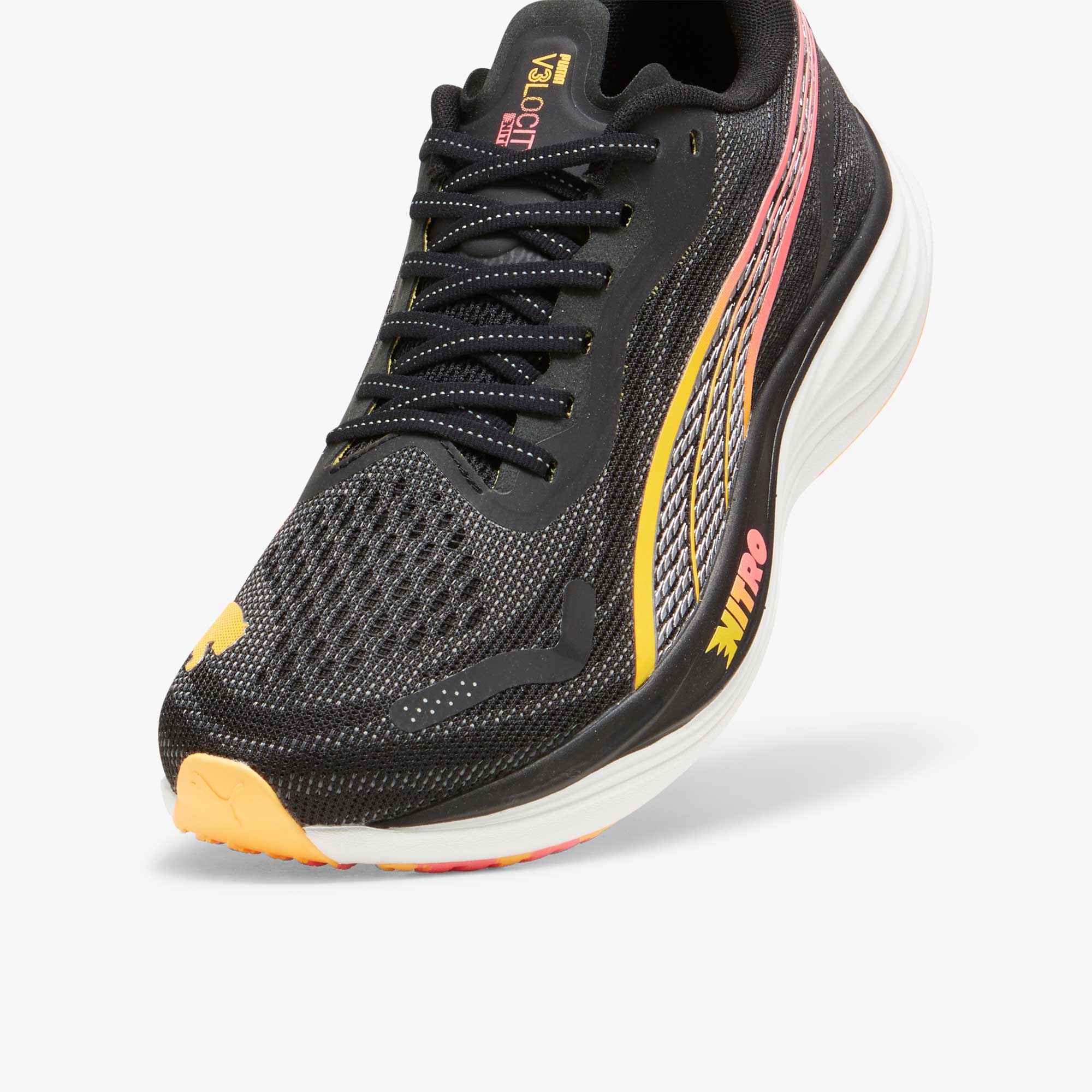 Puma Zapatillas Velocity NITRO 3, NEGRO, hi-res