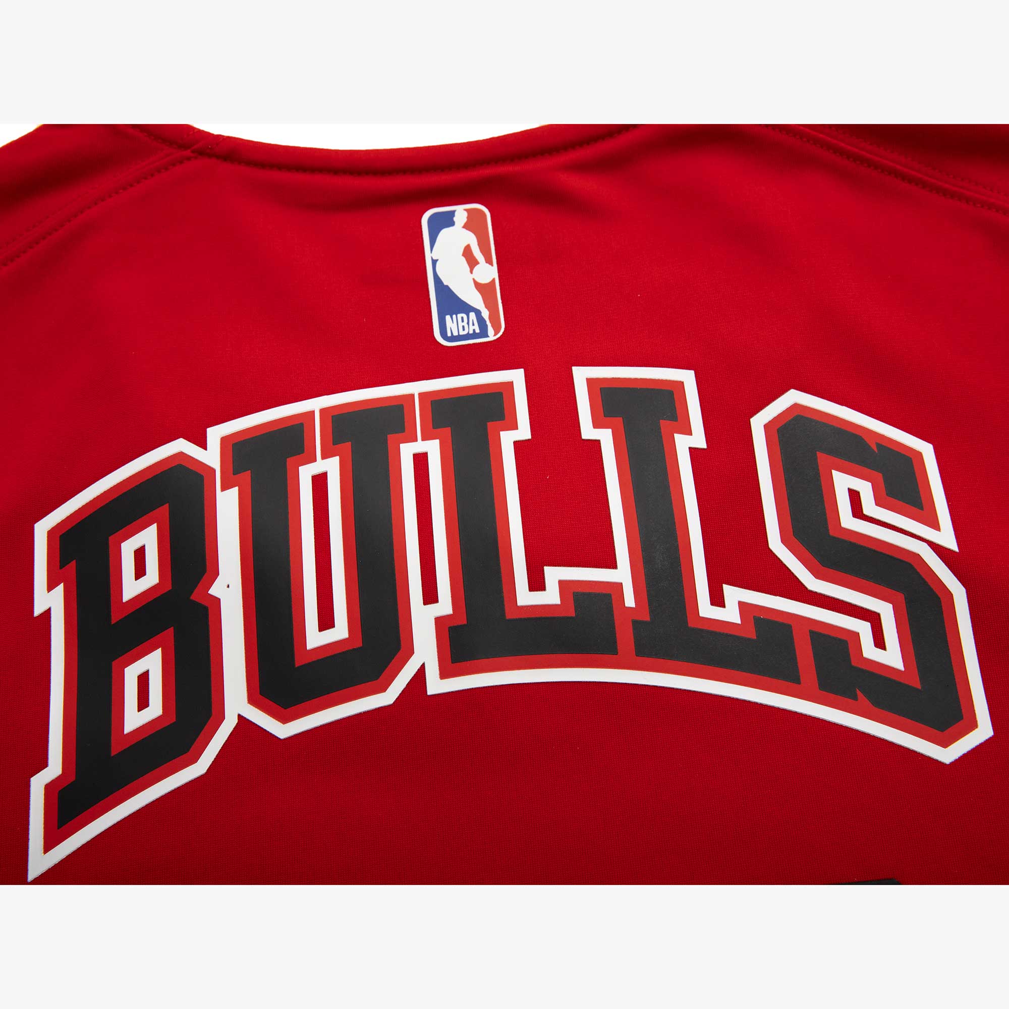 NBA Camiseta Number Print Bulls, ROJO, hi-res