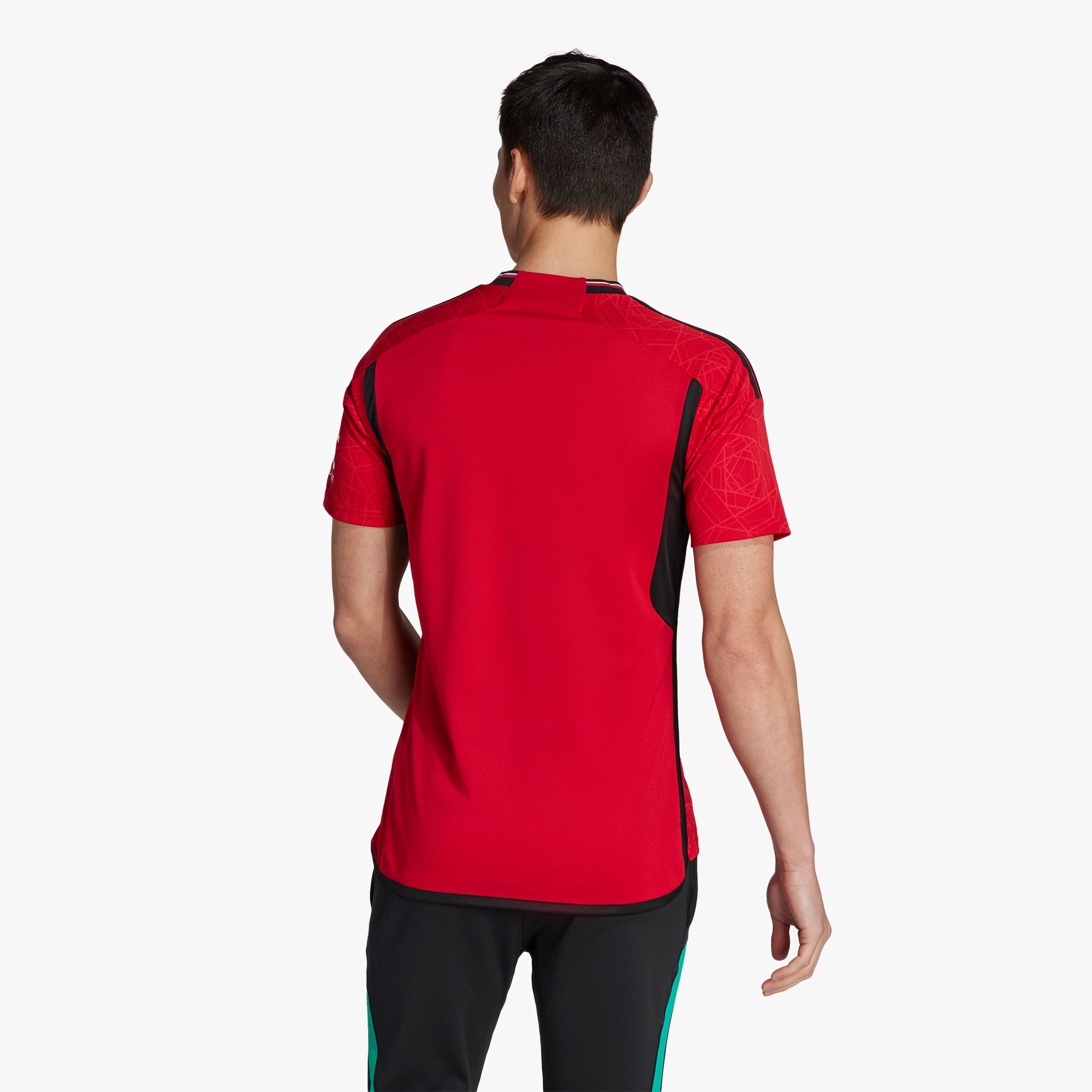 adidas Camiseta Manchester United Local 23/24, ROJO, hi-res