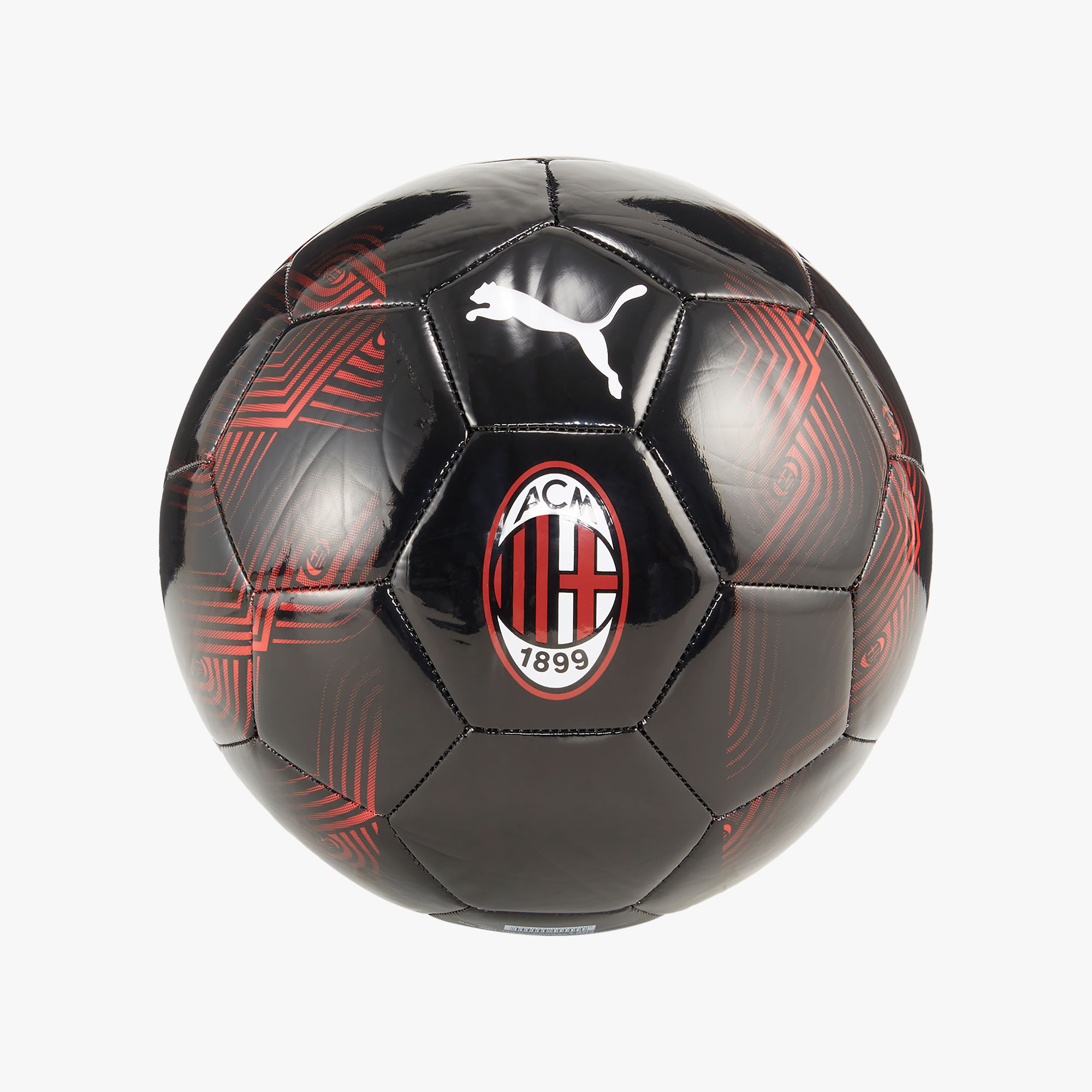 Puma Pelota de Fútbol AC Milan FtblCore, NEGRO, hi-res