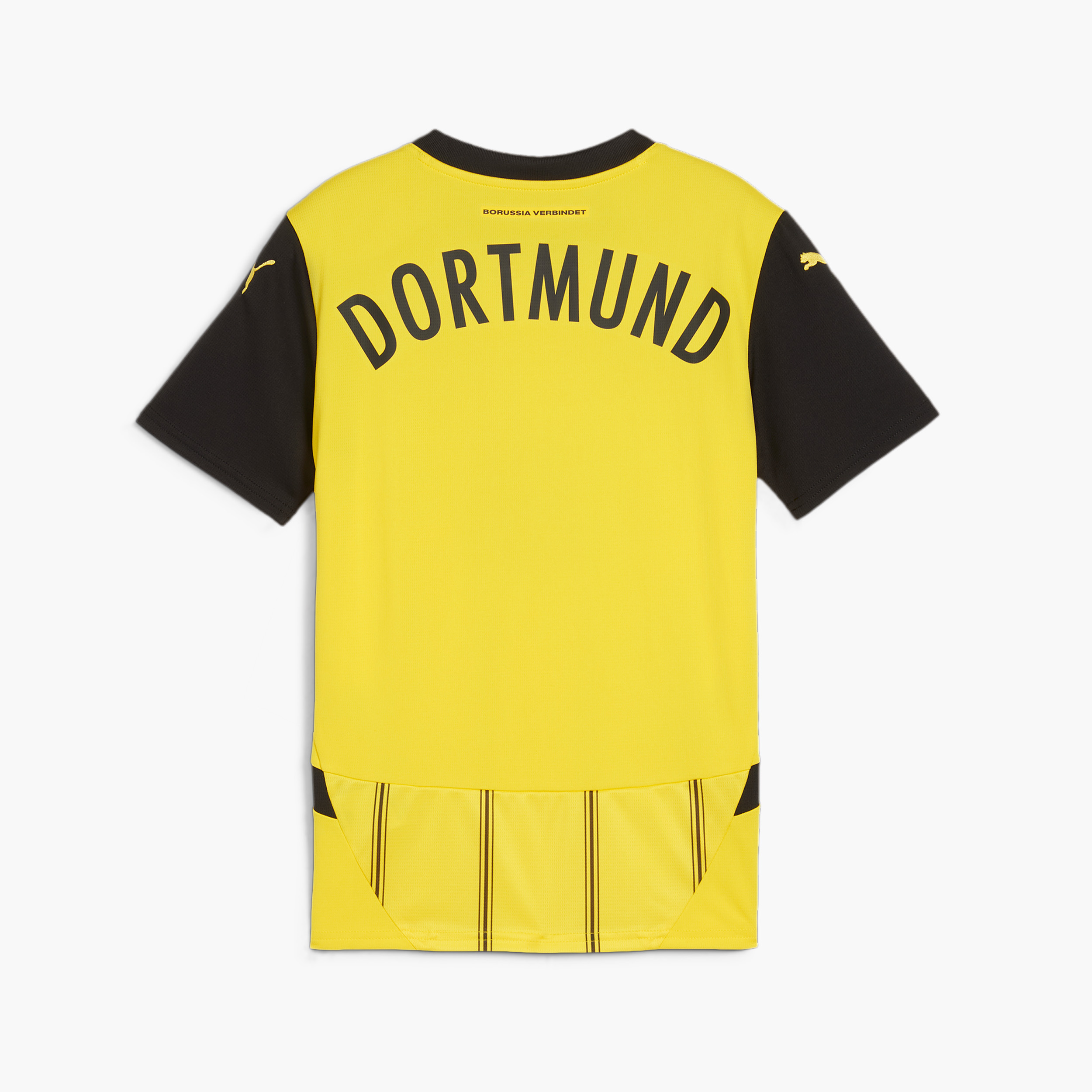 Puma Camiseta para Juniors Borussia Dortmund Réplica Local, AMARILLO, hi-res