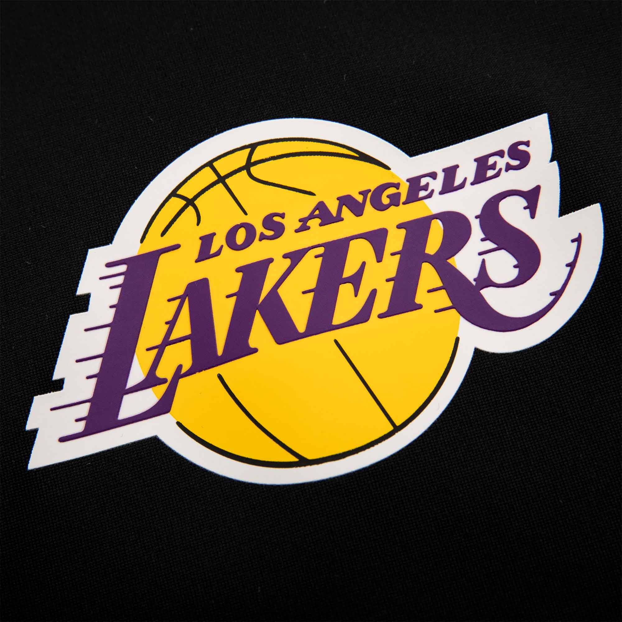 NBA Camiseta Number Print Lakers, NEGRO, hi-res