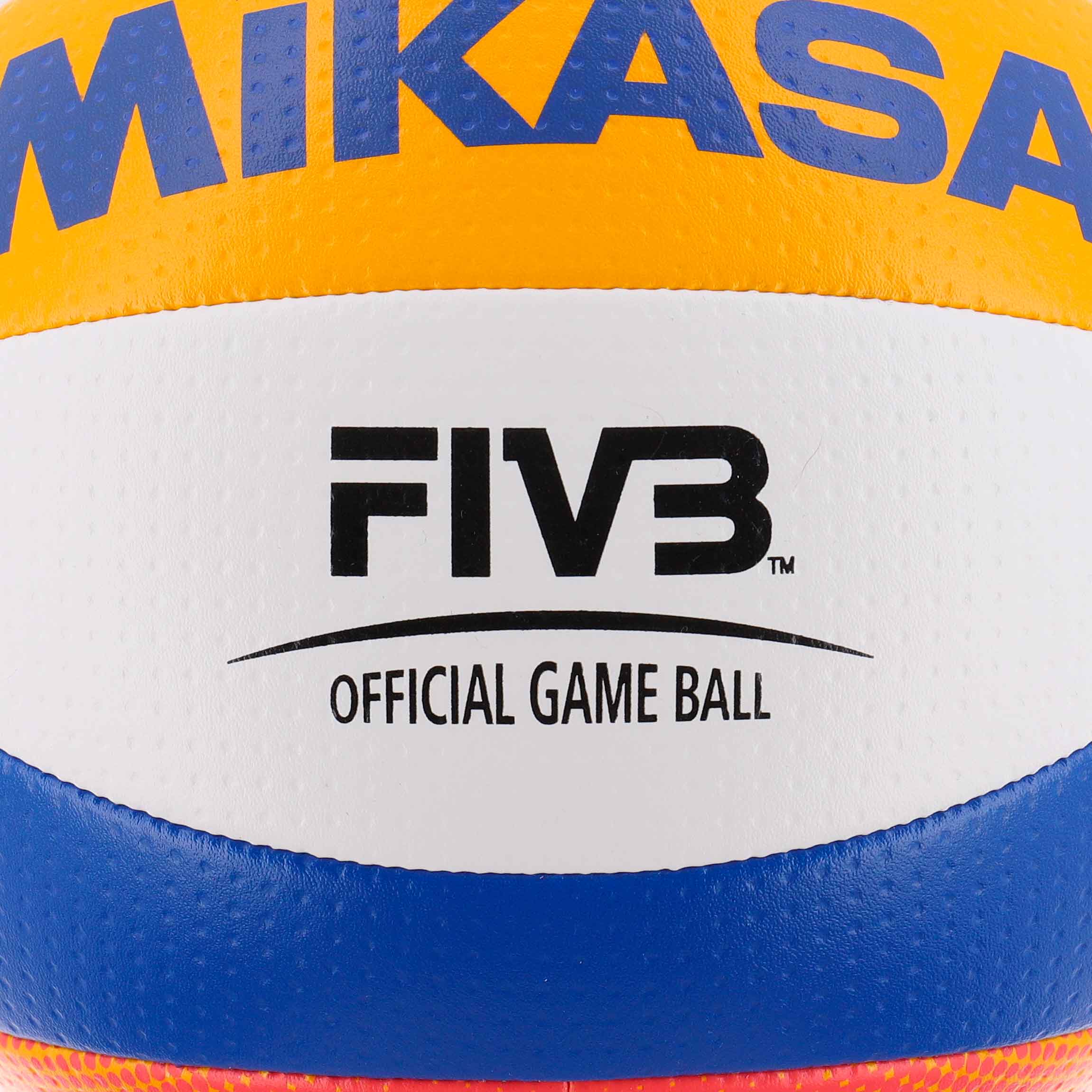 Mikasa Pelota de Voleibol BV550C-WYBR, BLANCO, hi-res